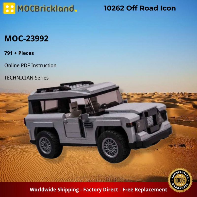 MOCBRICKLAND MOC-23992 10262 Off Road Icon