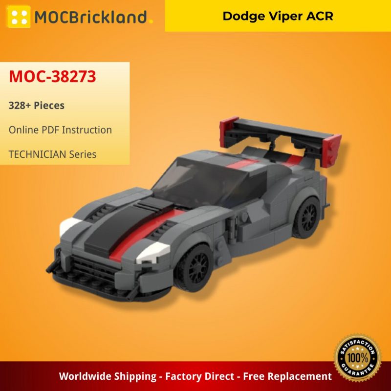 MOCBRICKLAND MOC-38273 Dodge Viper ACR
