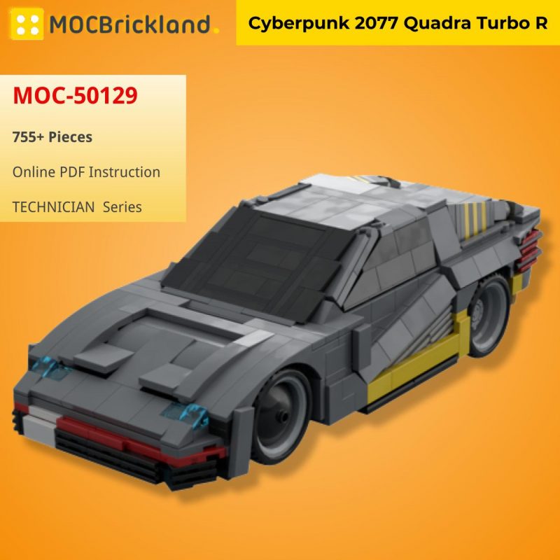 MOCBRICKLAND MOC-50129 Cyberpunk 2077 Quadra Turbo R