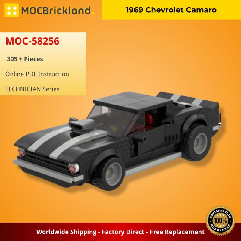 MOCBRICKLAND MOC-58256 1969 Chevrolet Camaro