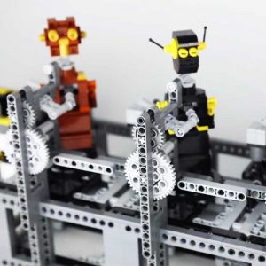 Technician Moc 71402 Framed Robot Dreams By Brickpolis Mocbrickland (5)