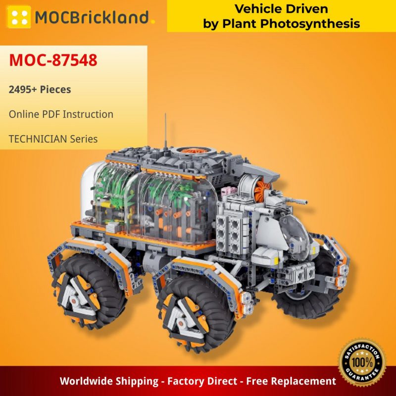 MOCBRICKLAND MOC-87548 Vehicle Driven by Plant Photosynthesis