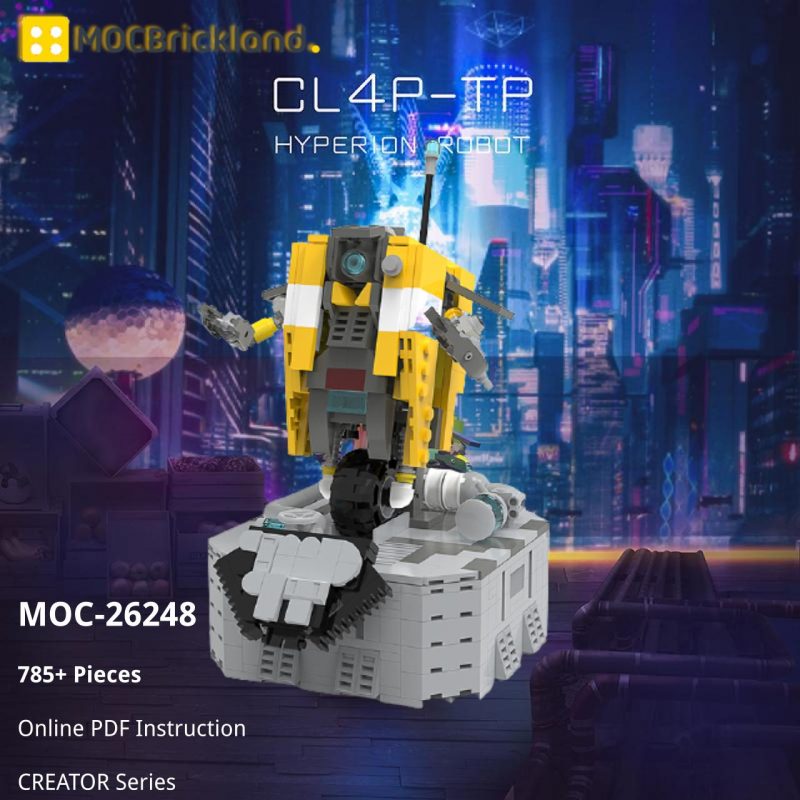 MOCBRICKLAND MOC-26248 Claptrap (CL4P-TP)