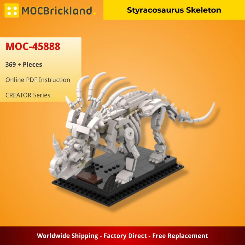 MOCBRICKLAND MOC-45888 Styracosaurus Skeleton