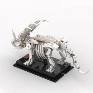 Creator Moc 45888 Styracosaurus Skeleton By Legofossil Mocbrickland (5)