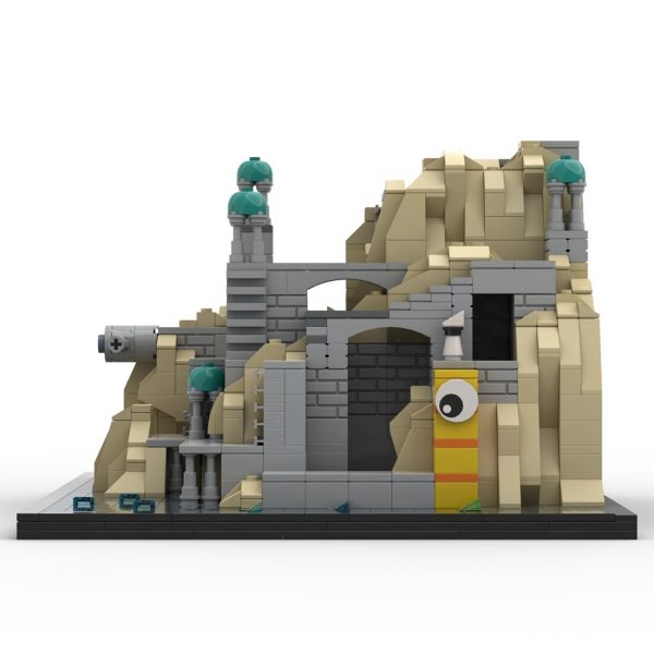 Creator Moc 50337 Monument Valley The Descent By Ycbricks Mocbrickland (4)