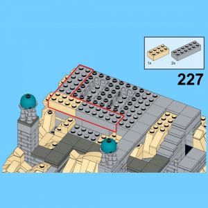 Creator Moc 50337 Monument Valley The Descent By Ycbricks Mocbrickland (6)