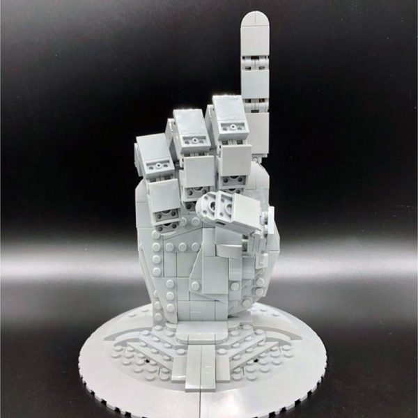 Creator Moc 50374 Live Size Human Hand By Hackules Mocbrickland (4)