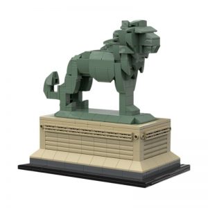 Creator Moc 53134 Art Institute Lion (chicago) By Bric.ole Mocbrickland (4)