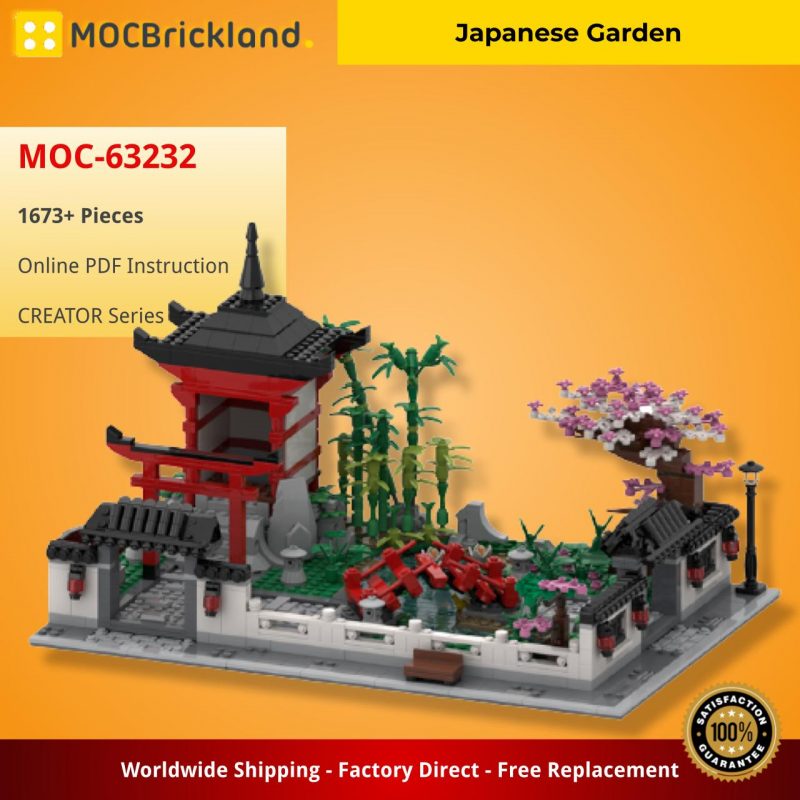 MOCBRICKLAND MOC-63232 Japanese Garden