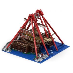 Creator Moc 67413 Theme Park Pirate Ship Ride By Gdale Mocbrickland (6)