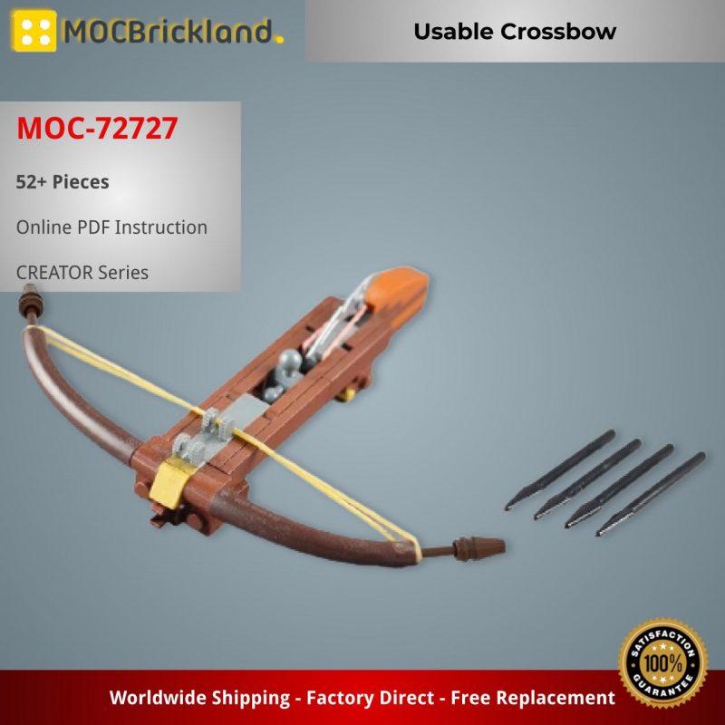 MOCBRICKLAND MOC-72727 Usable Crossbow