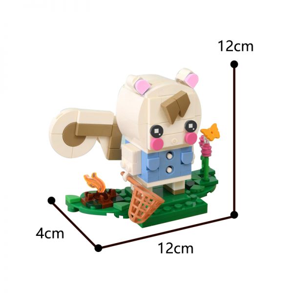 Creator Moc 75956 Animal Crossing Marshal Brickheadz By Carbohydrates Mocbrickland (1)