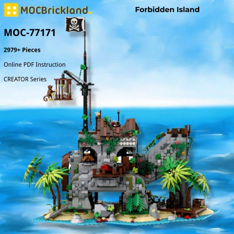 MOCBRICKLAND MOC-77171 Forbidden Island