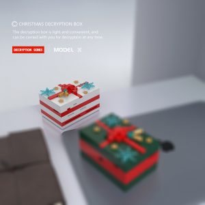 Creator Moc 89784 White Christmas Gift Card Box Mocbrickland (3)