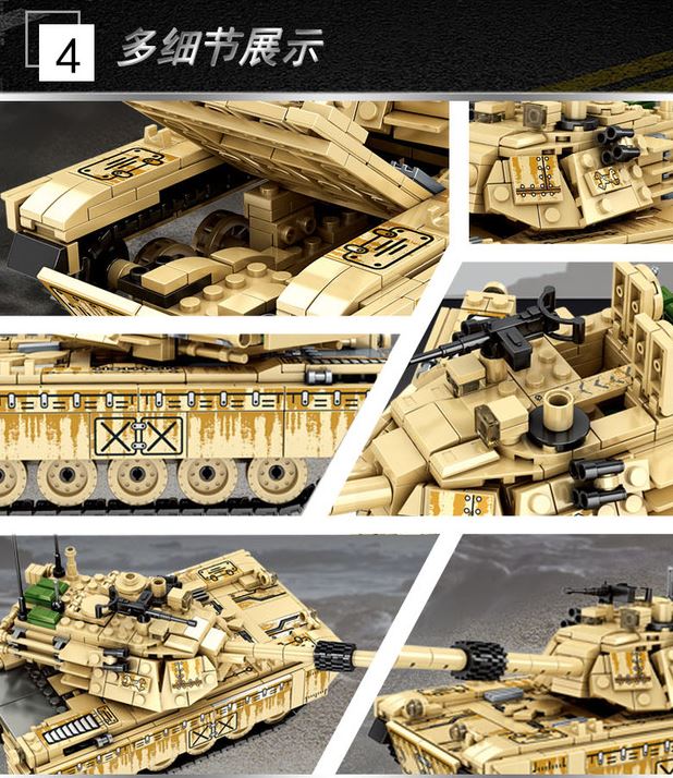 Le Yi 66002 M1A2 Abrams Main Battle Tank