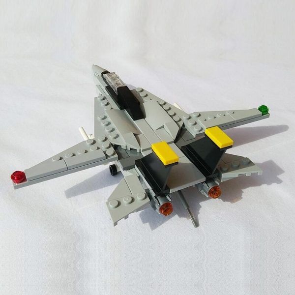 Military Moc 32402 Mini F 14 Tomcat (with Movable Wings) By Topaces Mocbrickland (1)
