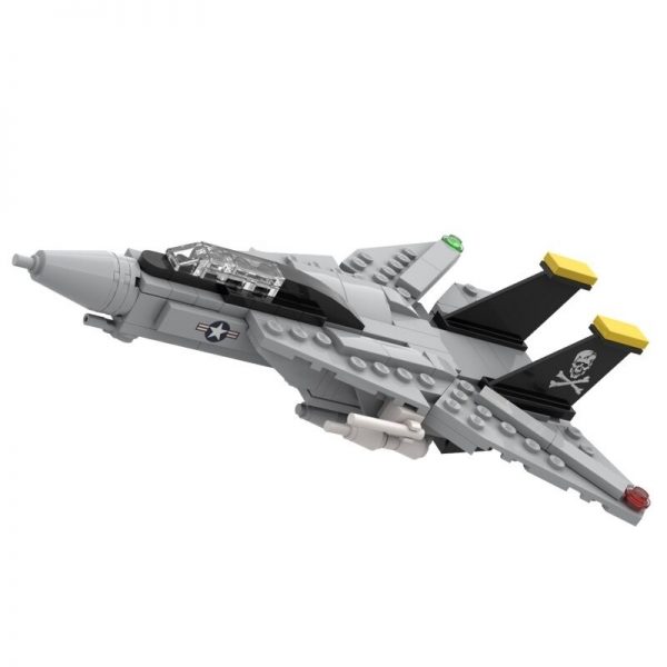Military Moc 32402 Mini F 14 Tomcat (with Movable Wings) By Topaces Mocbrickland (2)