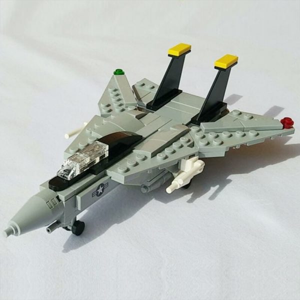 Military Moc 32402 Mini F 14 Tomcat (with Movable Wings) By Topaces Mocbrickland (5)