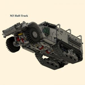 Military Moc 50196 M3 Half Track By Legolaus Mocbrickland (2)