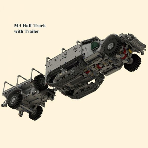 Military Moc 50196 M3 Half Track By Legolaus Mocbrickland (5)