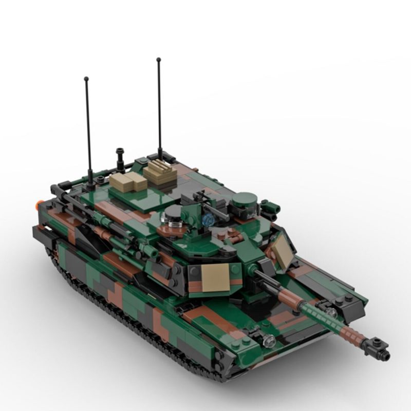 MOCBRICKLAND MOC-89790 M1 Tank