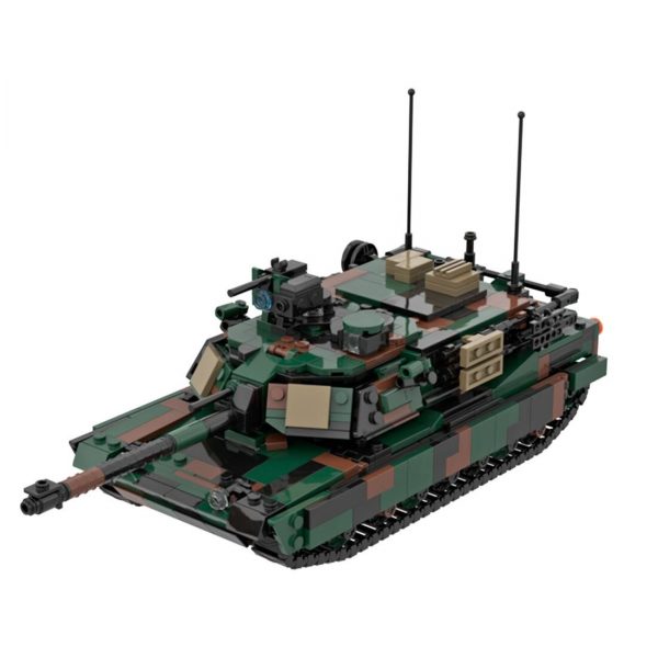 Military Moc 89790 M1 Tank Mocbrickland (3)