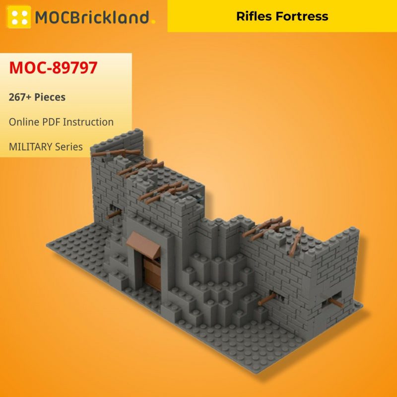MOCBRICKLAND MOC-89797 Rifles Fortress