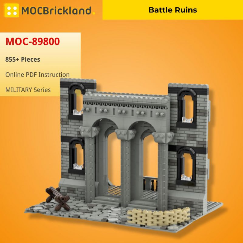 MOCBRICKLAND MOC-89800 Battle Ruins