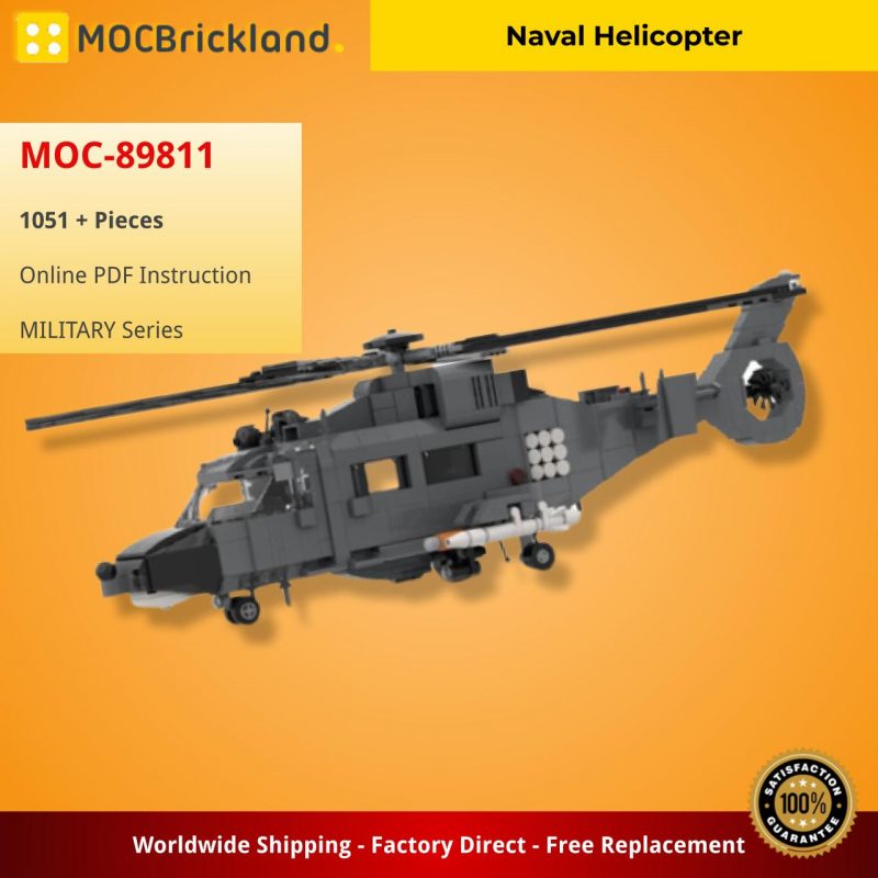 MOCBRICKLAND MOC-89811 Naval Helicopter