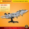 Military Moc 89812 F 14 Tomcat Supersonic Fighter Mocbrickland (2)