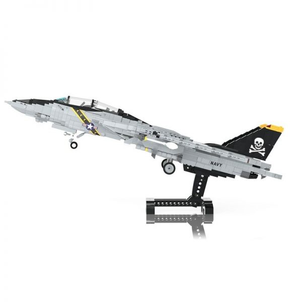 Military Moc 89812 F 14 Tomcat Supersonic Fighter Mocbrickland (4)