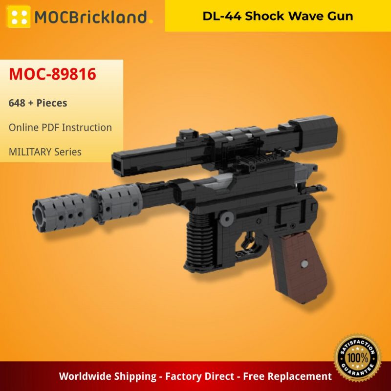 MOCBRICKLAND MOC-89816 DL-44 Shock Wave Gun
