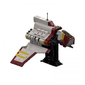 Mocbrickland Moc 60420 Republic Nu Class Attack Shuttle – The Clone Wars (with Interior) (3)