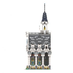 Modular Building Moc 65557 Medieval City Church Mocbrickland (6)