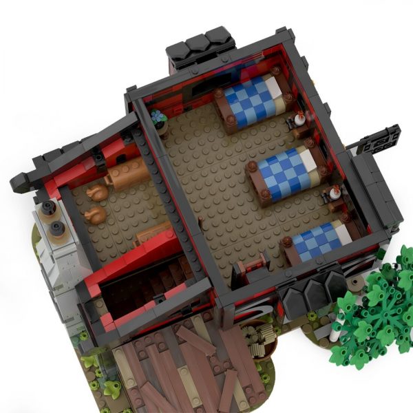 Modular Building Moc 89795 Middle Ages House Mocbrickland (2)