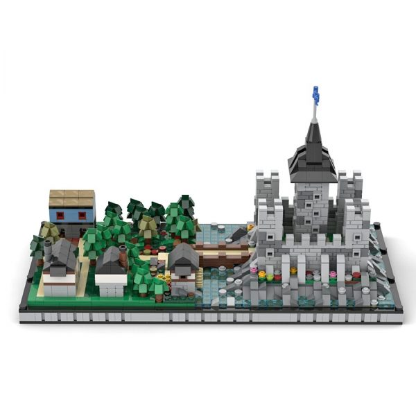 Modular Building Moc 89806 Medieval Castle By Mini Custom Set Mocbrickland (3)