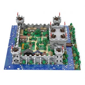Modular Building Moc 89807 Medieval Castle By Mini Custom Set Mocbrickland (2)