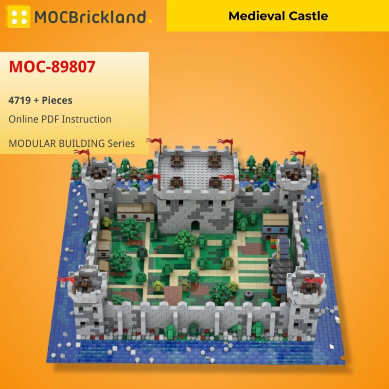 MOCBRICKLAND MOC-89807 Medieval Castle