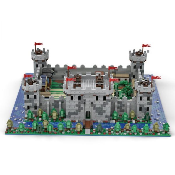 Modular Building Moc 89807 Medieval Castle By Mini Custom Set Mocbrickland (6)