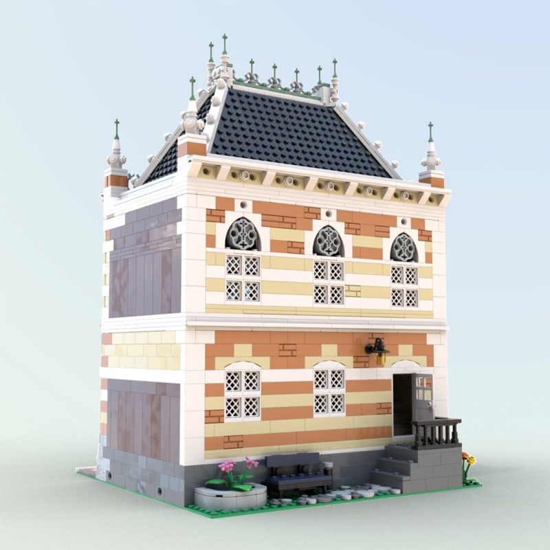 MOCBRICKLAND MOC-89901 Modular Town Piano Society