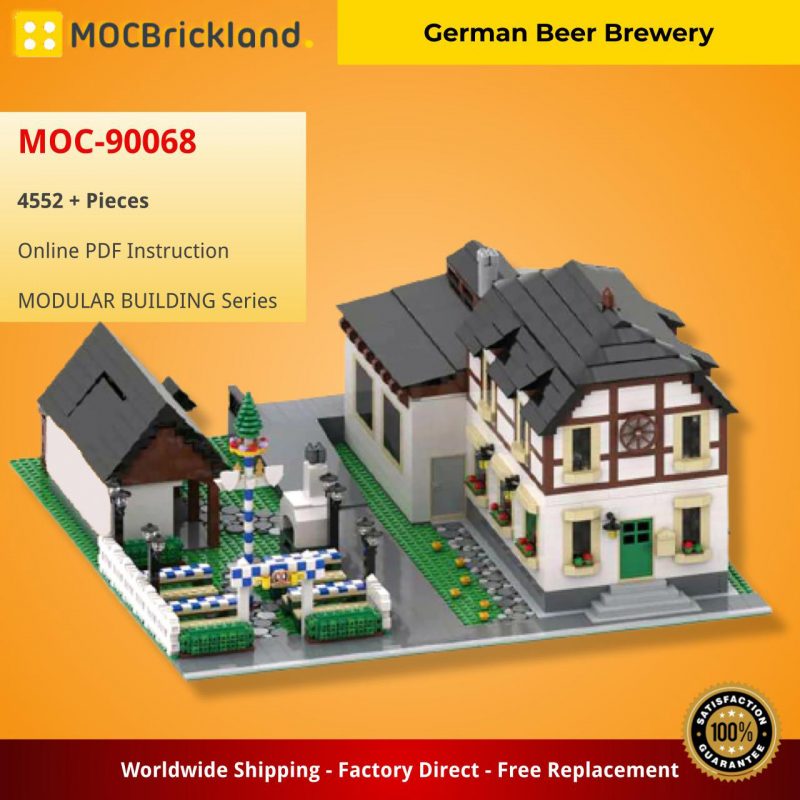 MOCBRICKLAND MOC-90068 German Beer Brewery