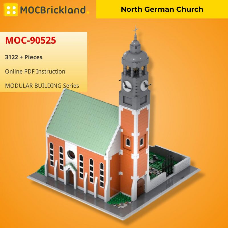 MOCBRICKLAND MOC-90525 North German Church