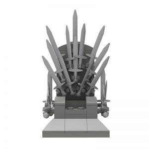 Movie Moc 18100 Game Of Thrones The Iron Throne Mocbrickland (4)