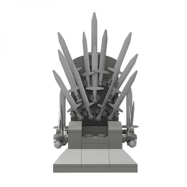 Movie Moc 18100 Game Of Thrones The Iron Throne Mocbrickland (4)