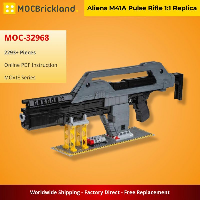 MOCBRICKLAND MOC-32968 Aliens M41A Pulse Rifle 1:1 Replica