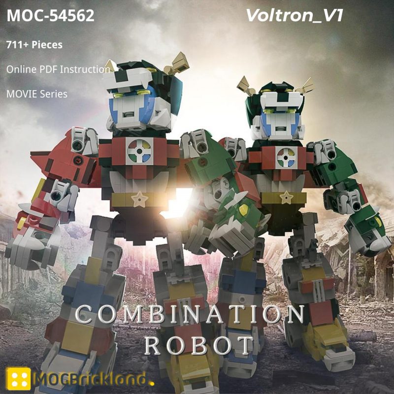 MOCBRICKLAND MOC-54562 Voltron_V1