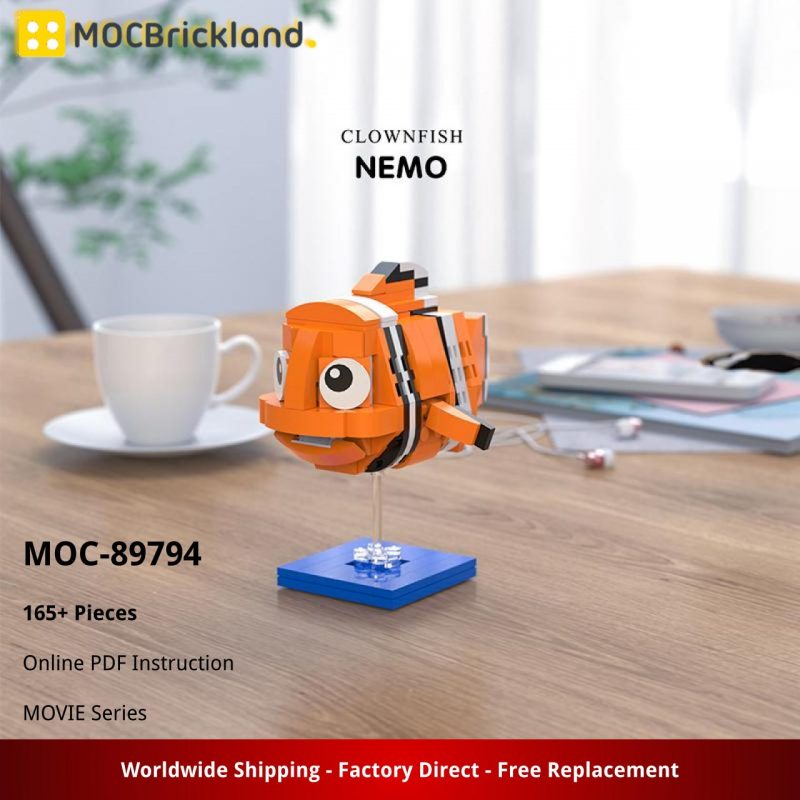 MOCBRICKLAND MOC-89794 Clownfish from Finding Nemo