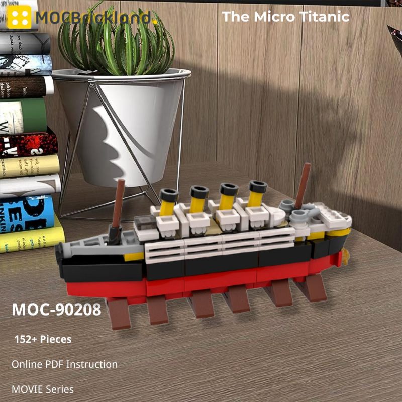 MOCBRICKLAND MOC-90208 The Micro Titanic