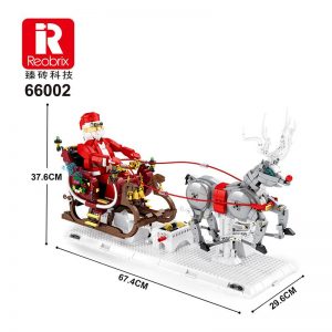 Reobrix 66002 Christmas Sleigh With 1572 Pieces (2)